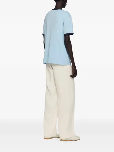 Tricou Sandro scurt albastru