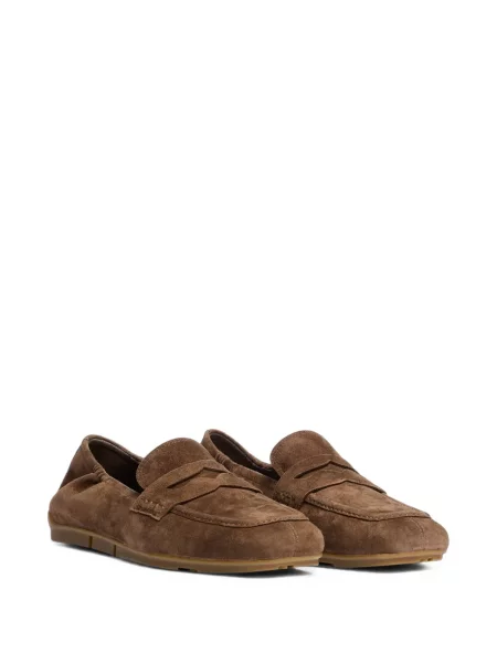 Pantofi loafer Ash din piele de căprioară maro