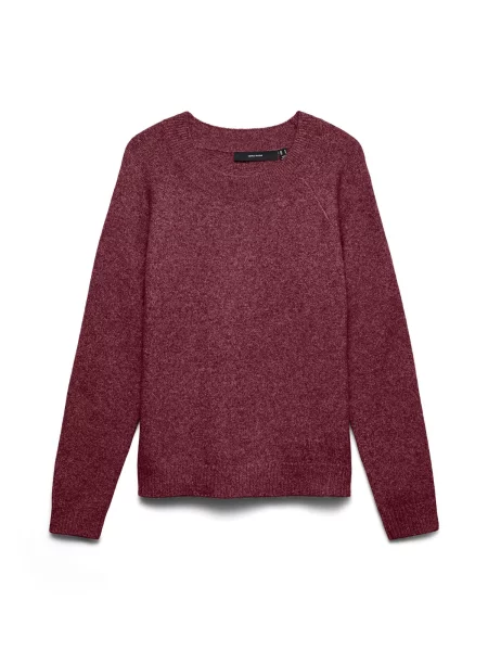 VERO MODA Pulover VMDoffy vin roșu