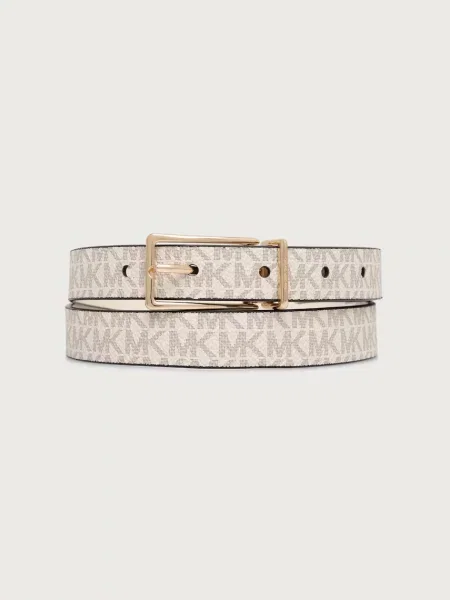 MICHAEL Michael Kors curea reversibilă pentru femei bej