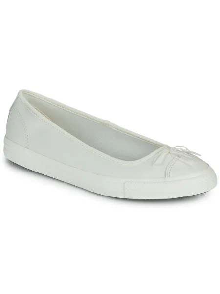 Pantofi Converse din piele alb