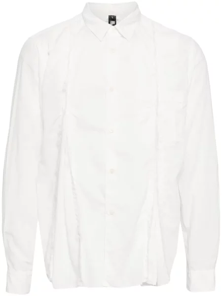 Риза Black Comme Des Garçons с ресни бяло