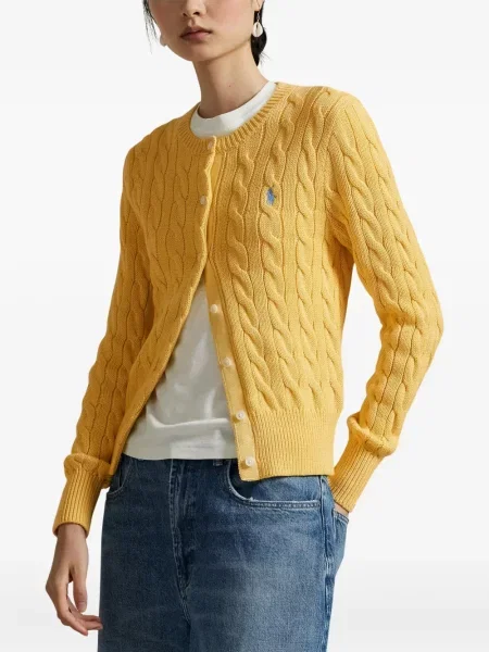 Căciulă Polo Ralph Lauren cu broderie tricotate de costum albastru