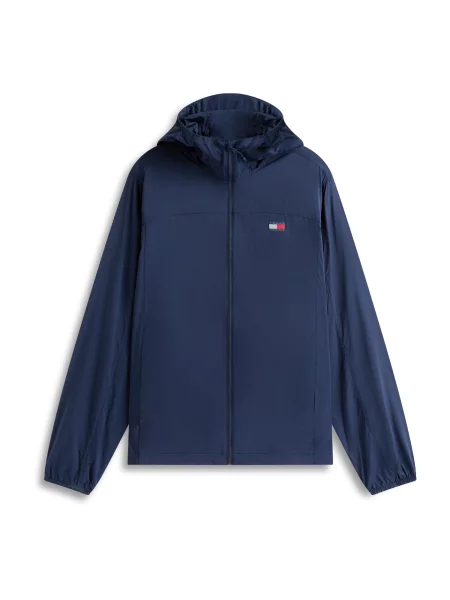 Tommy Jeans Prechodná bunda námornícka modrá