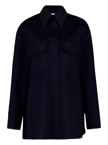 Cămașă Stella Mccartney de lână albastru