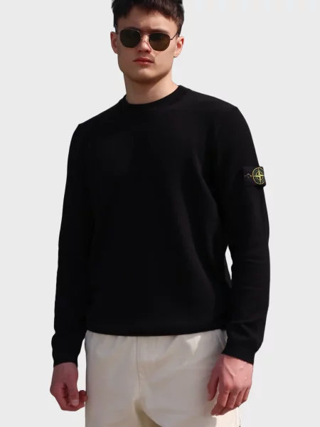 Толстовка Stone Island з камінням чорна