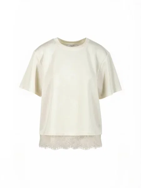 Coster Copenhagen Tricou Sweat crem