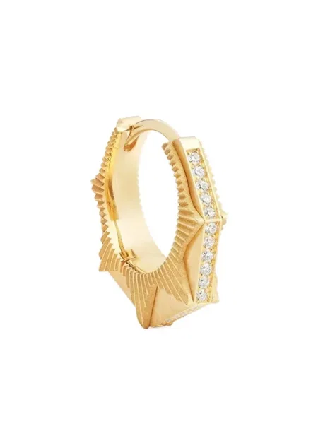 Обеци Marie Lichtenberg жълто