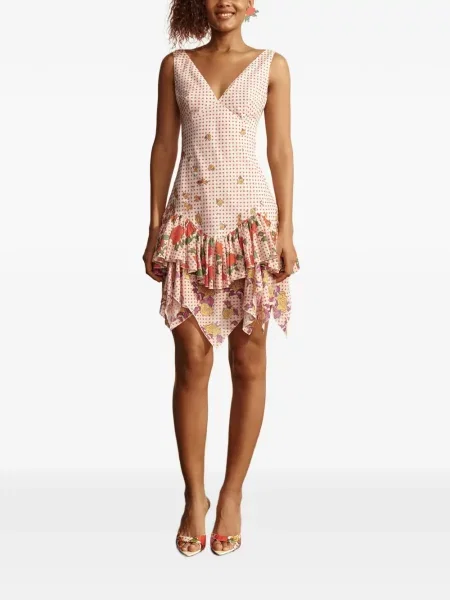Rochie mini Donde Esteban cu model floral cu imagine