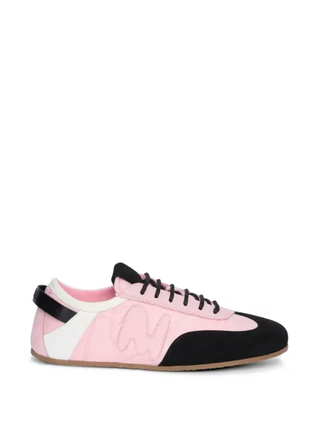 Sneakerși Msgm cu autograf roz