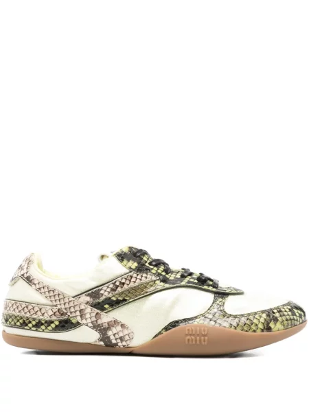 Sneakerși Miu Miu galben