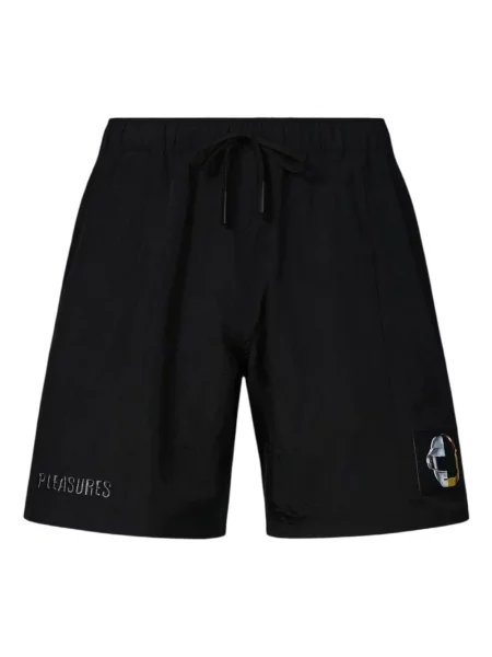 Turistika kraťasy Pleasures s výšivkou černé