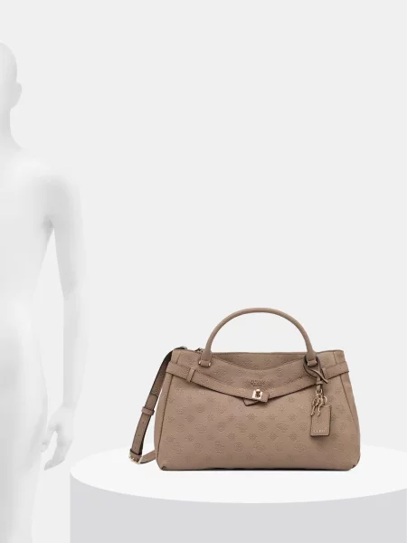 Кожаная сумка через плечо Guess