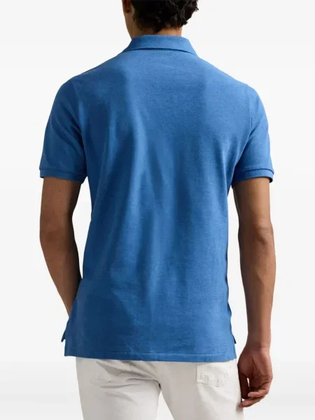 Șapcă Polo Ralph Lauren de mătase cu broderie cu dungi negru