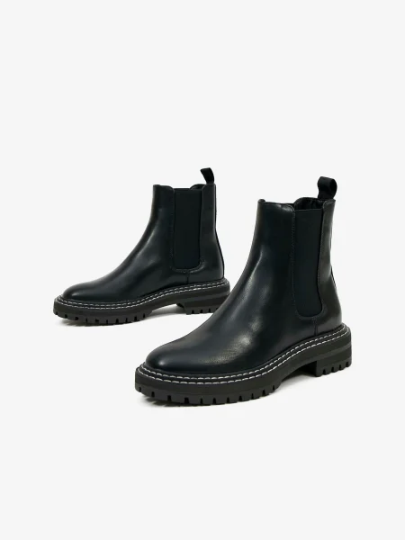 ONLY Shoes Členková obuv s elastickým prvkom Chelsea Boot čierna
