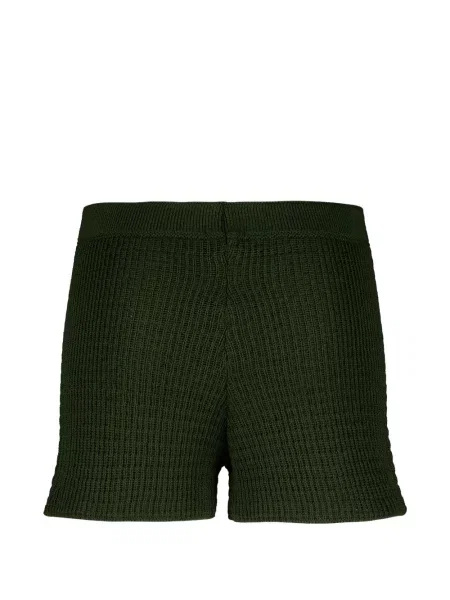 Pantaloni scurți Haight. tricotate verde