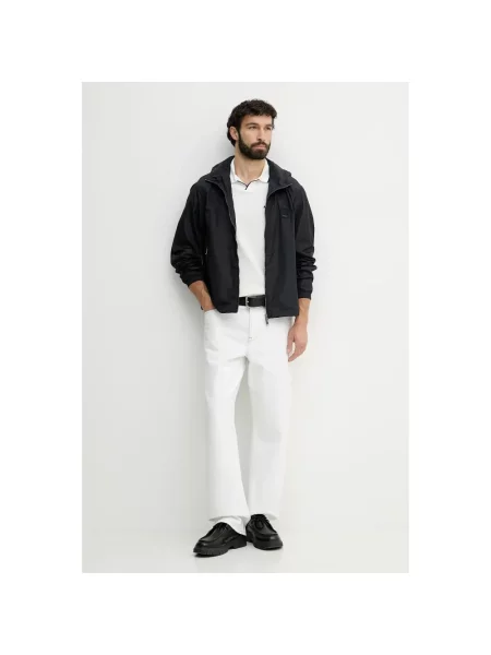 Armani Exchange polo beżowa