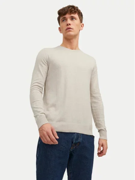 Πουλόβερ Jack&Jones μπεζ