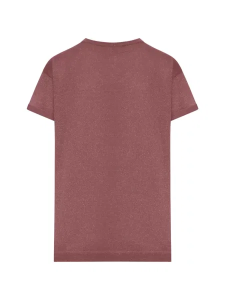Tricou Brunello Cucinelli tricotate roz