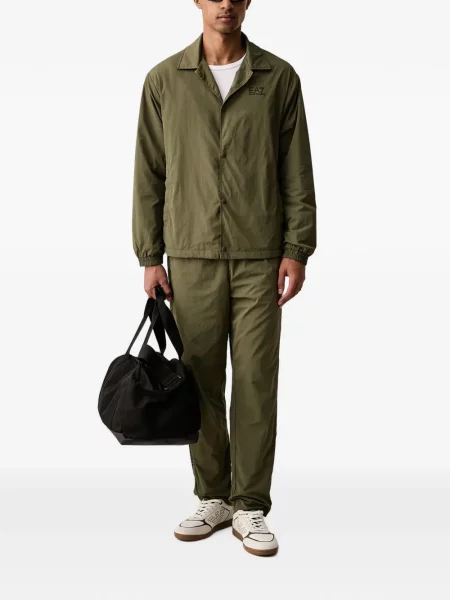 Geacă Ea7 Emporio Armani cu imagine verde