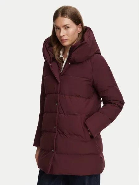 LAUREN RALPH LAUREN Pūkinė striukė Vyšninė Oversize