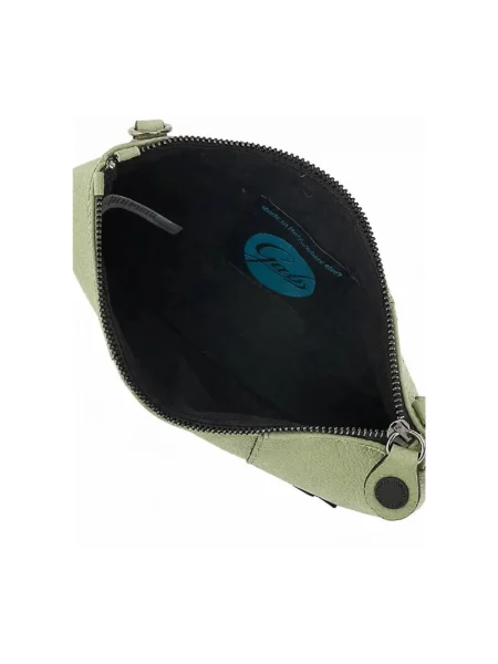 Torebka crossbody Gabs skórzana zielona