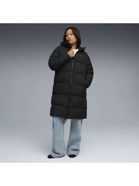 PUMA parka z kapturem Mono Odzież XXS czarny