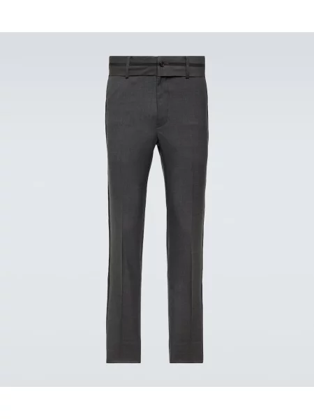 Pantaloni Undercover de lână gri