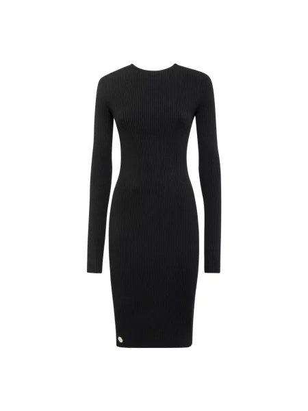 Sukienka midi Philipp Plein czarna