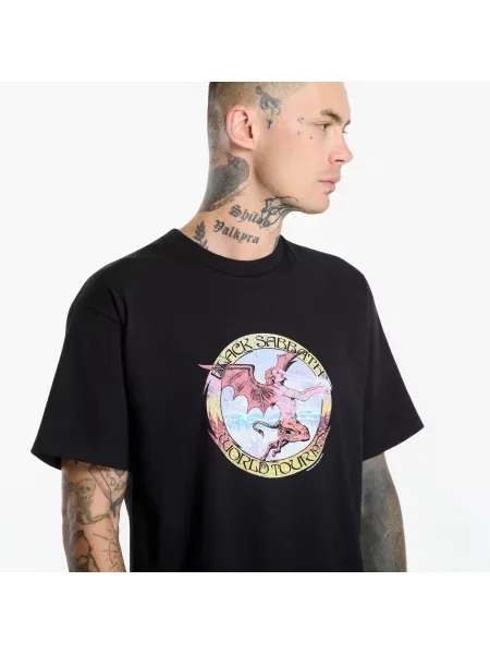 Tricou Vans Black Sabbath Obi SS Tee Black S negru