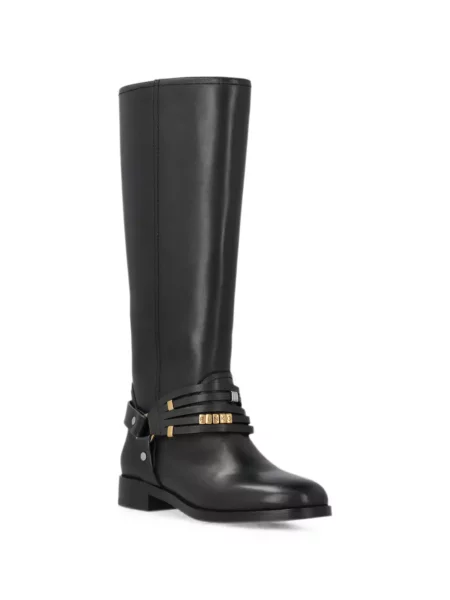 Botine Pinko din piele negru