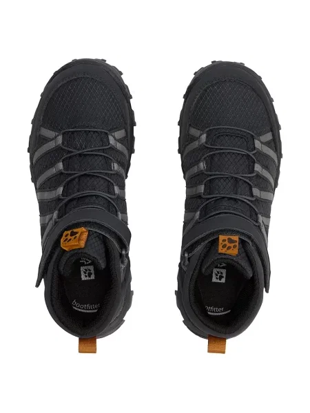 Gyerek félcipő Jack Wolfskin fekete