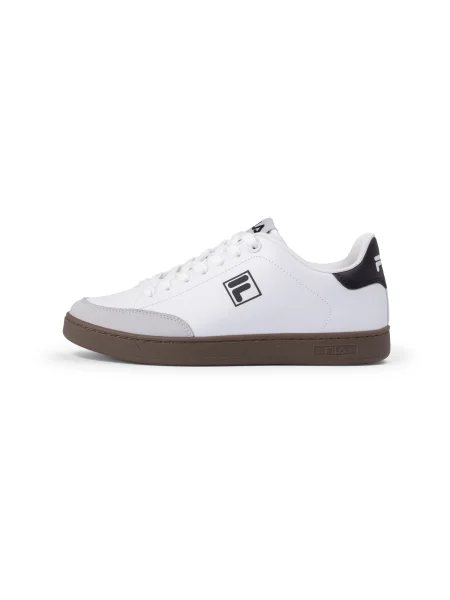 Női cipő FILA Courtbay white/black. Méret: 36 EU fehér