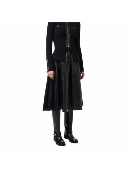 Spódnica midi Elisabetta Franchi czarna