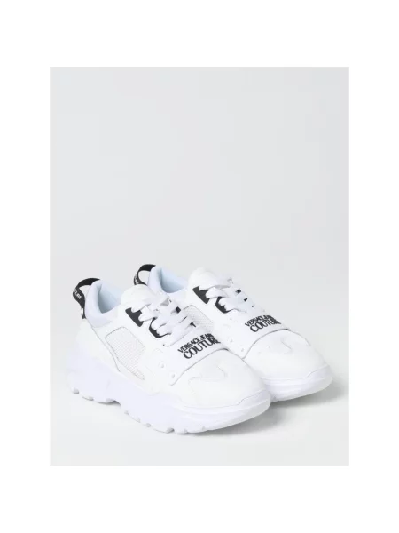 Sneakersy Versace Jeans Couture skórzane białe