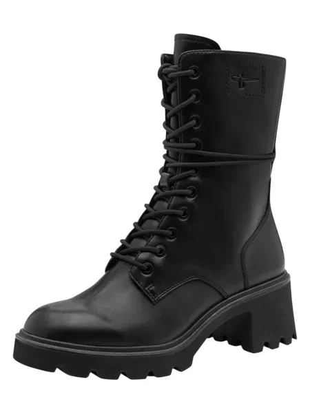 Pantofi Tamaris cu șireturi negru