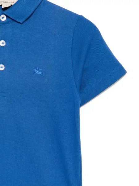 Koszulka polo dziecięca Burberry niebieska