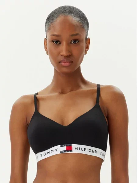 Tommy Hilfiger Σουτιέν Bralette μαύρο