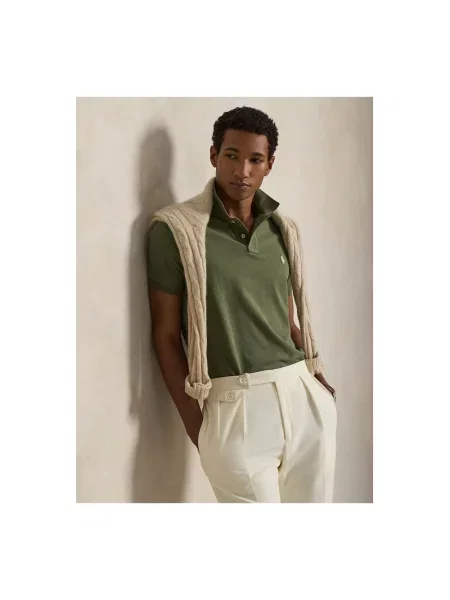 Polo Ralph Lauren polo oliwkowa