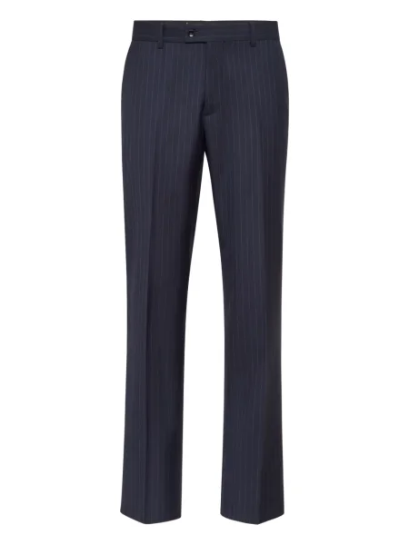 Pantaloni Billionaire cu dungi albastru