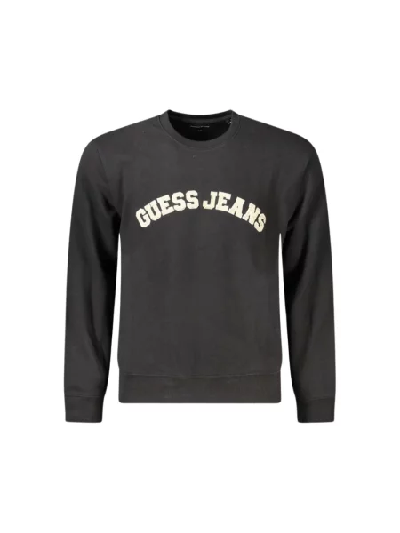Bluza Guess z długim rękawem czarna