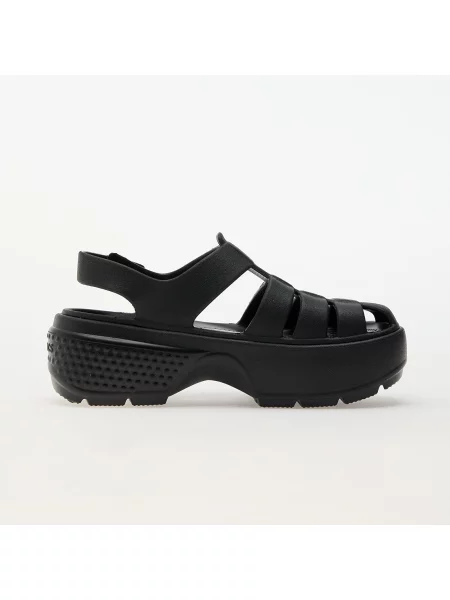 Tenisky Crocs na platformě černé