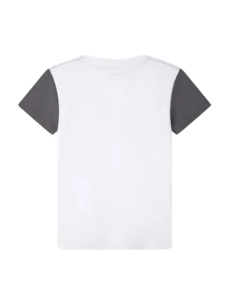 Tricou copii Pepe Jeans alb