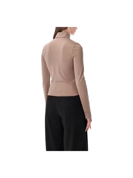 Bluza Courreges brązowa