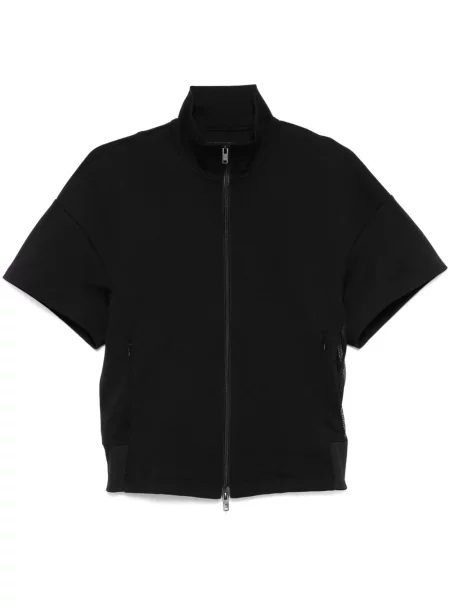 Tricou Y-3 din jerseu negru