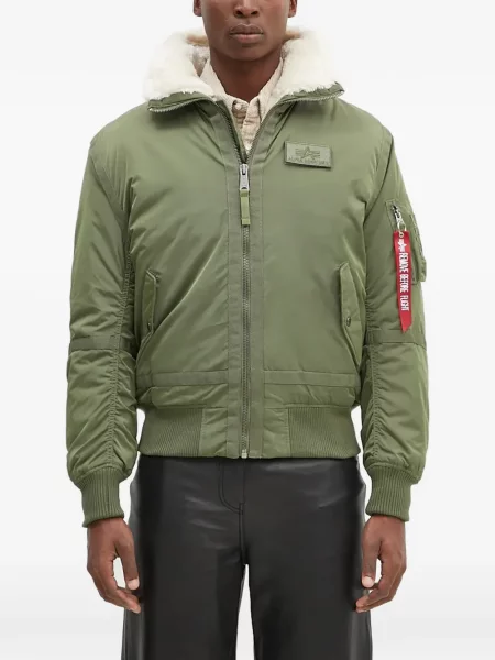 Geacă bomber Alpha Industries verde