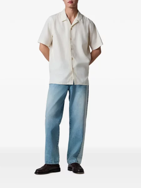 Cămașă Ps Paul Smith din lyocell casual