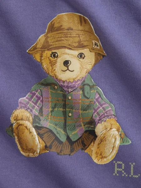 Gyerek pólóing Polo Ralph Lauren lila