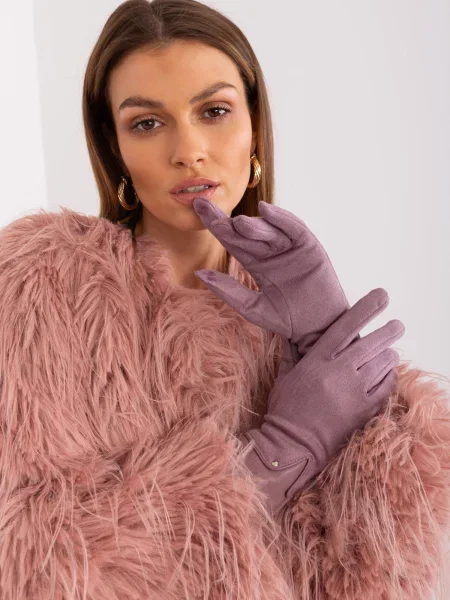 Mănuși Fashionhunters violet