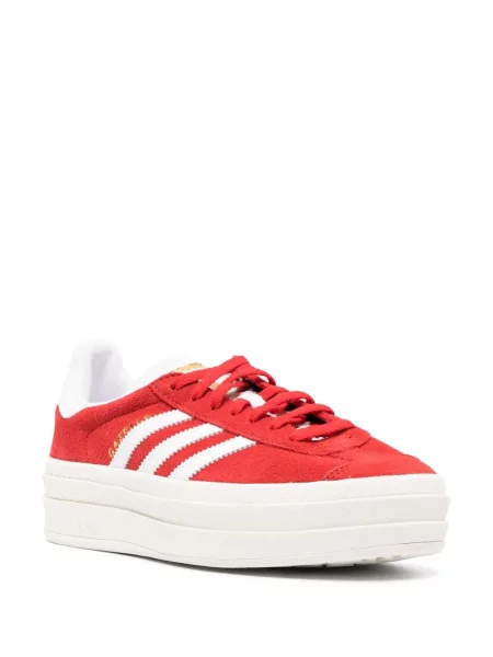 Zomšinės sportbačiai Adidas Gazelle raudona